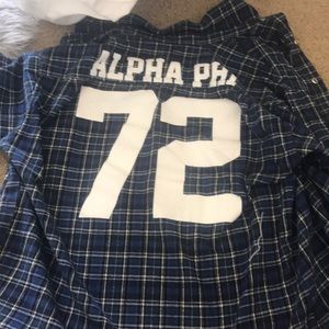 Alpha Phi flannel